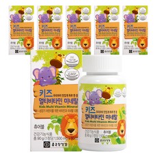 Chong Kun Dang 鍾根堂 孩童綜合維他命礦物質錠, 60顆, 6罐