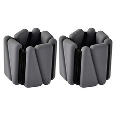 AD-ROCKET 多功能負重器組 可調PRO款 0.5-2磅可調 附收納袋 親膚矽膠材質, 深灰色, 2lb, 1入