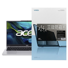 YADI 亞第 靜電吸附 16：9 水之鏡防窺片 Acer Aspire Lite AL15 71P 54V5 專用 PF4PPA-W156, 黑色, 1片