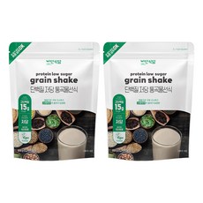 비단식당 단백질 저당 통곡물선식, 2개, 500g