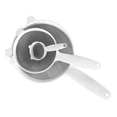 doble 不鏽鋼濾網3件組, 白色, 1個