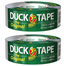 DUCK TAPE 原創管道膠帶 48mm x 54m, 2個