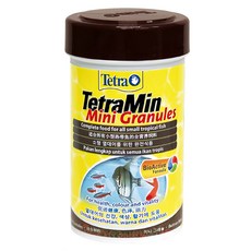 Tetra 德彩 TetraMin 熱帶魚精緻顆粒飼料(小型魚專用), 100ml, 1罐