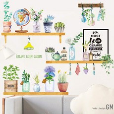 ins 歐風系列 壁貼 c022 2張, 多色