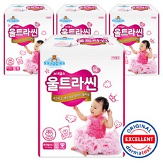 스너글스 울트라씬 팬티형 기저귀, 88매, 여아