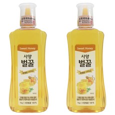 Organic Story 飼養蜂蜜, 1kg, 2個