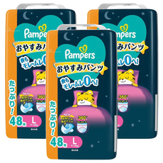 Pampers 幫寶適 巧虎晚安褲/尿布 9~14kg, 144片, L