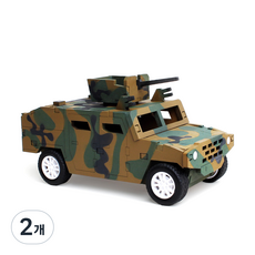 영공방 기갑수색차 풀백장난감 TM-555, 혼합 색상, 2개