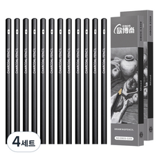 Allode 軟質繪圖鉛筆 TYPE 01 混合裝 12件組, 4套