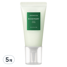 아로마티카 로즈마리 스칼프 스크럽, 165g, 5개