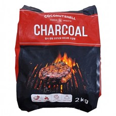 Tamsaa 烤肉用椰殼炭塊, 2kg, 1包