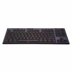 logitech G 羅技G G915 X 無線 RGB 機械式 TKL 遊戲鍵盤, 黑色, 1個, 青軸