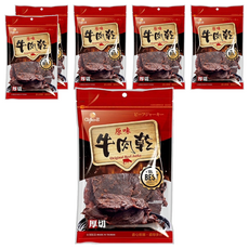Chiao-E 巧益 原味牛肉乾, 70g, 6包