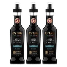 Ortalli頂級巴薩米克醋 義大利產區 嚴選葡萄品種 噴霧設計, 250ml, 3瓶