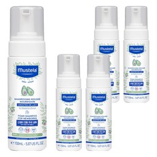 무스텔라 폼 포 뉴 본 유아샴푸, 150ml, 5개