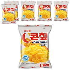 콘칲 크라운 C콘칲 군옥수수맛, 70g, 6개