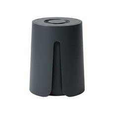 프로메이드 푸쉬빈 종량제 봉투 호환 압축 휴지통, 딥차콜