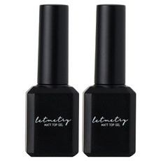 May Brown Let Me Gel Perfect Finish啞光上層啫喱, 單色, 11ml, 2個