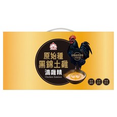 福壽實業 黑錦雞滴雞精禮盒 12包, 600ml, 1盒
