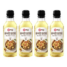 CJ 白雪脆皮食用油 500ml x 4ea, 放