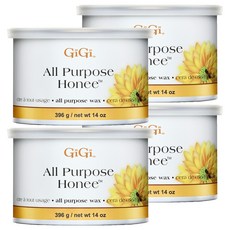 GiGi All Purpose蜂蜜美體蠟, 396g, 4個