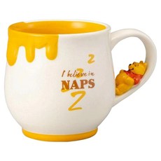 sun art 陶瓷馬克杯 260ml, POOH 白色, 1個
