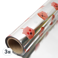 ZANMANG LOOPY 殘暴路飛 捲筒包裝紙, 3個, 圓點