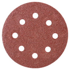 MAKITA 牧田砂紙120 D‐54536, 125mm, 適用於多種材料打磨, 1入