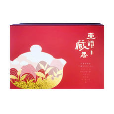 龍源茶品 鑫龍源 壺韻藏香香醇極品阿里山烏龍茶葉禮盒, 茶葉150g 2罐, 1盒