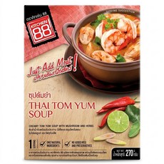 KITCHEN 88 泰式酸辣海鮮湯即食調理包, 270g, 1盒