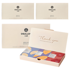OSULLOC 花開之日, 三多蜜梨茶 3入 + 蜜桃紅茶 3入 + 濟州山茶花茶 3入, 3套