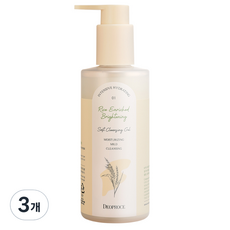 디오프러스 라이스 인리치드 브라이트닝 소프트 클렌징 젤, 200ml, 3개