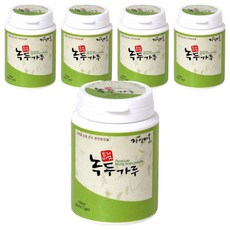 Jayeonmaeul 프리미엄 녹두가루, 180g, 5개