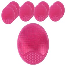 黃麻矽膠清潔墊, 10入, 隨機出貨