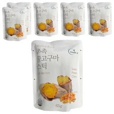 濕潤蜂蜜地瓜棒, 65g, 6個