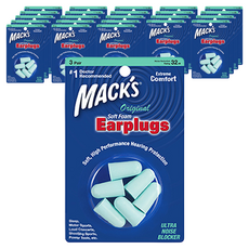 MACK'S Original泡棉耳塞, 24組, 3副