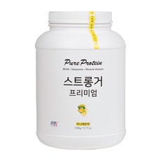 FITS 蛋白質補充劑 Shake Stronger Premium Honey Lemon Fitz + Shaker + Spoon + Pouch, 1500g, 1組