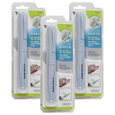 TravelEasy TE 攜帶式多合一牙刷 藍色, 1入, 3個