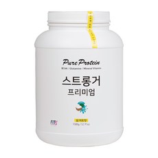 FITS 蛋白質補充劑 Shake Stronger Premium Yogurt Fitz + Shaker + Spoon + Pouch, 1500克, 1個