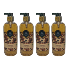 EST 無人之境精品香氛液體皂500ml 4瓶組-香氛沐浴露 天然橄欖油 深層滋潤, 500ml, 4瓶