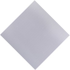 Toyloft 樂高通用積木遊戲底板 40cm*40cm, 淺灰色