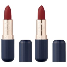 Rosse en rev 啞光棒唇膏 3.5g, No.06 甜蜜辣椒, 3.5克, 2個