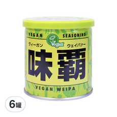 廣記商行 味霸 蔬菜味調味料 植物五辛素, 原裝進口自日本, 250g, 6罐