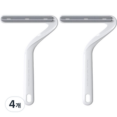 Kkokka 簡約除毛球棒, 4個, 珍珠白