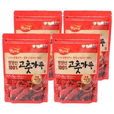 햇님마을 경북 영양산 100% 고춧가루, 250g, 4개
