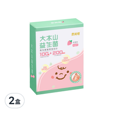 農純鄉 大本山益生菌粉 草莓味, 30包, 2g, 2盒