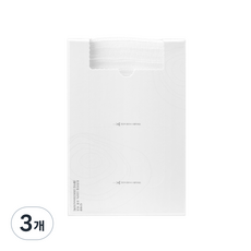 D'lamu 優質棉質化妝棉, 60個, 3個