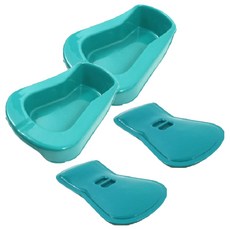 휴대용 간병용 좌변기, 2개