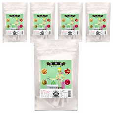 FANGS 方氏 氣氣茶, 0添加/0色素/0咖啡因, 5g, 15包, 5袋