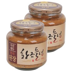老式Ttukbaegi金田豆醬, 900g, 2個